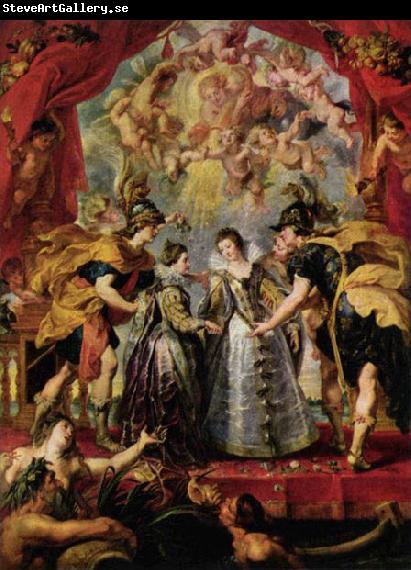 Peter Paul Rubens The Exchange of Princesses